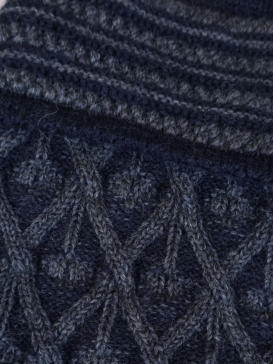 Gottseidank Loferl Badersee, asphalt-carbonblau mit Socken #5