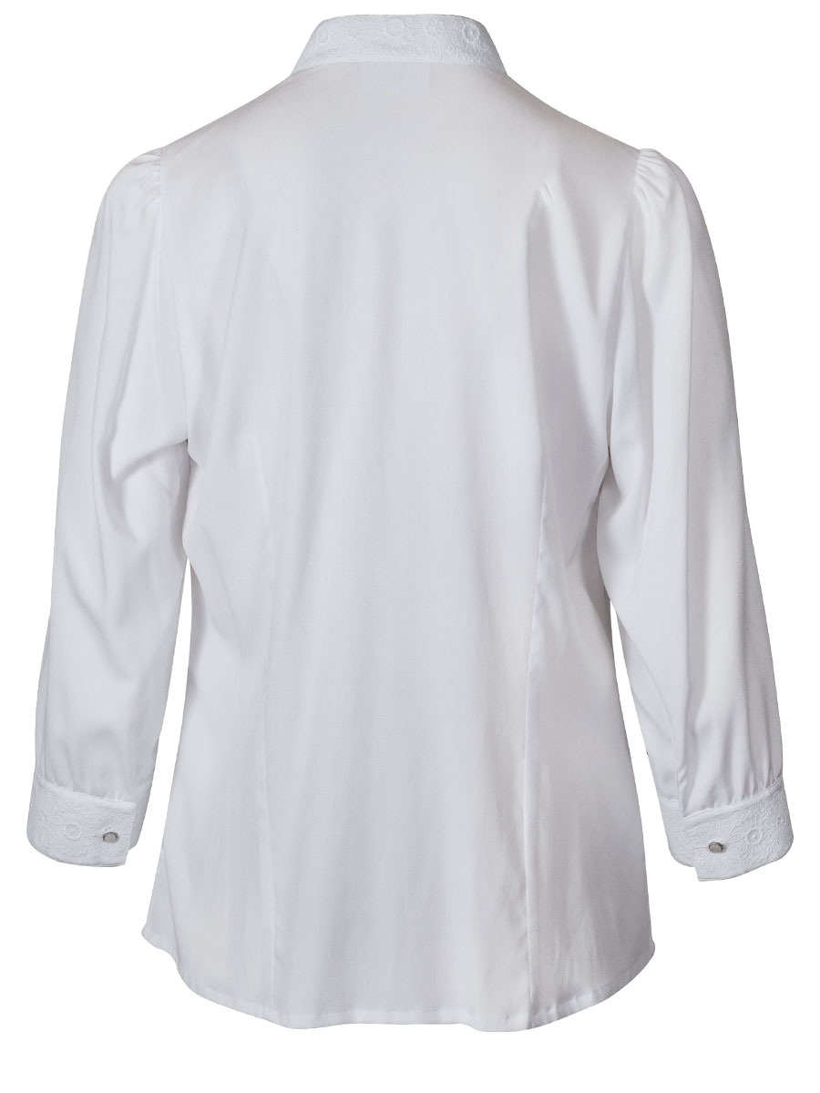 Waldorff Damenbluse festlich, weiß, 3/4-Arm #2