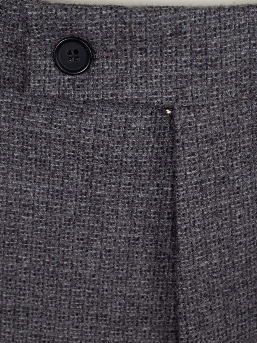 hausg'macht Lodenhose Rust, grau-meliert, elegant #6