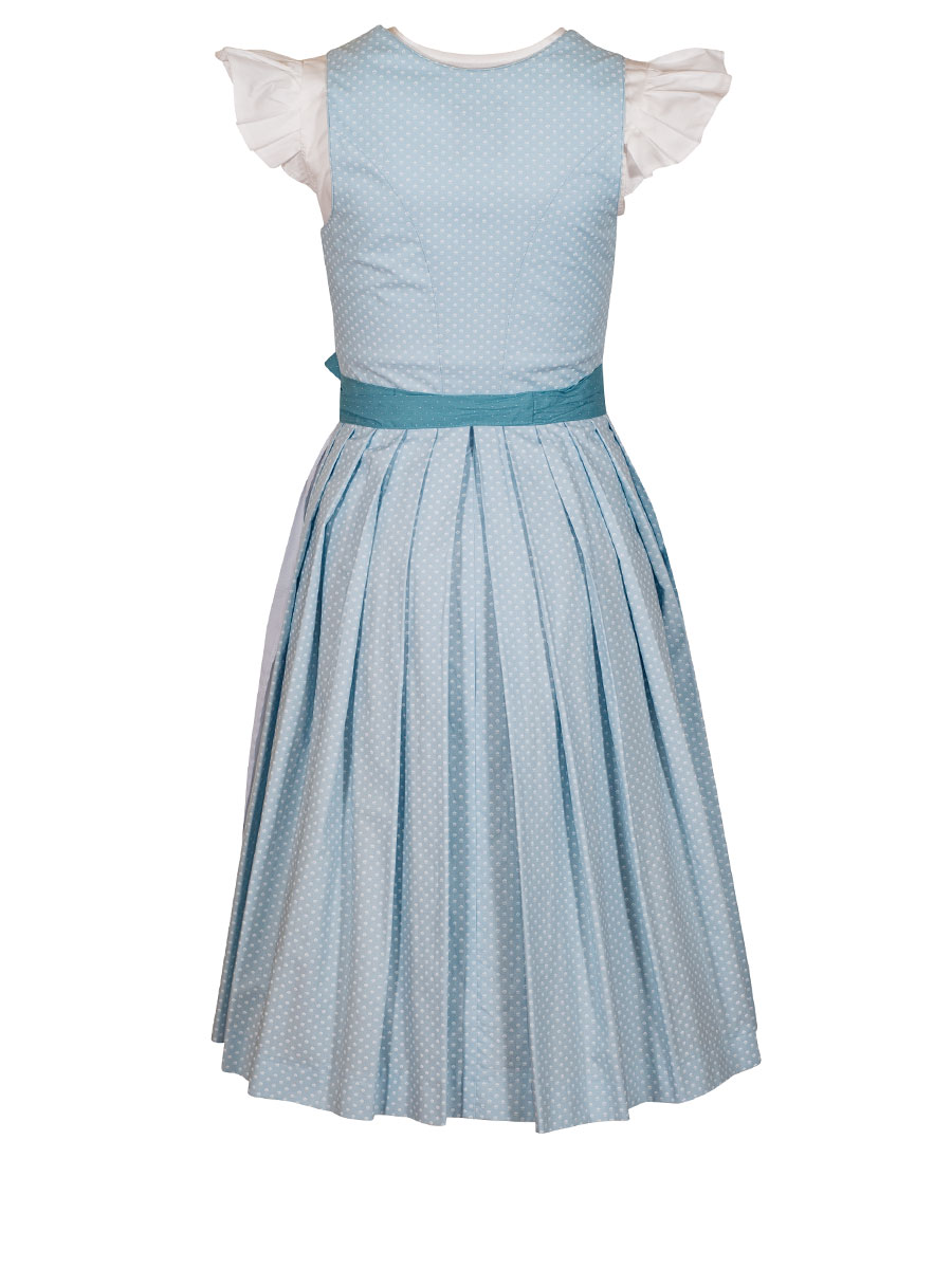 Hammerschmid Pillersee Baumwolldirndl, hellblau, 70lg #3
