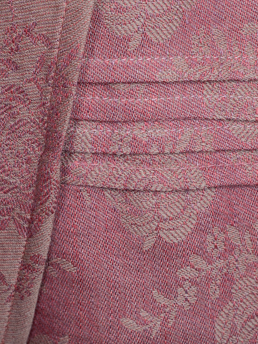 Gottseidank Dirndl Monika, kirschrot, hochwertig, festlich, 80cm #6