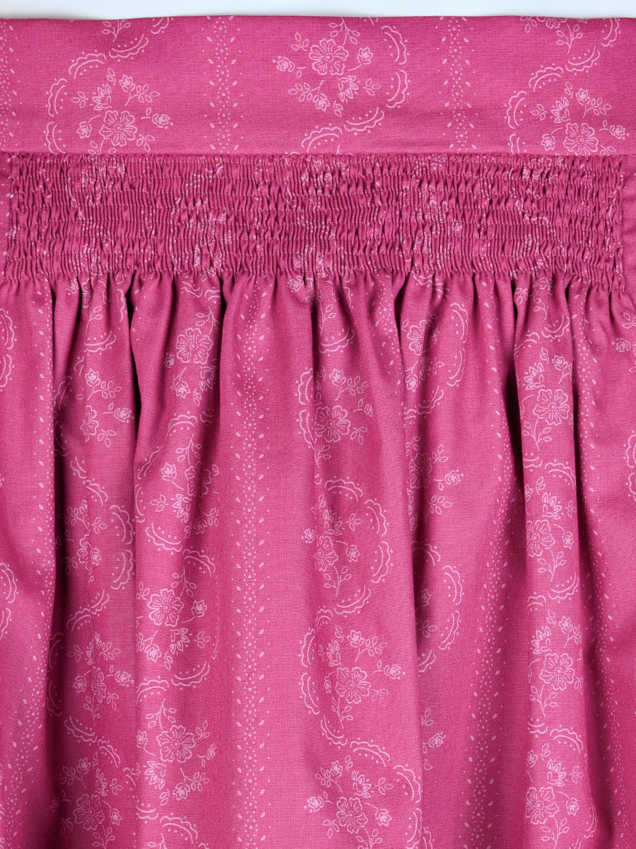 Berwin & Wolff Faltenrock, pink, Blumenmuster #4