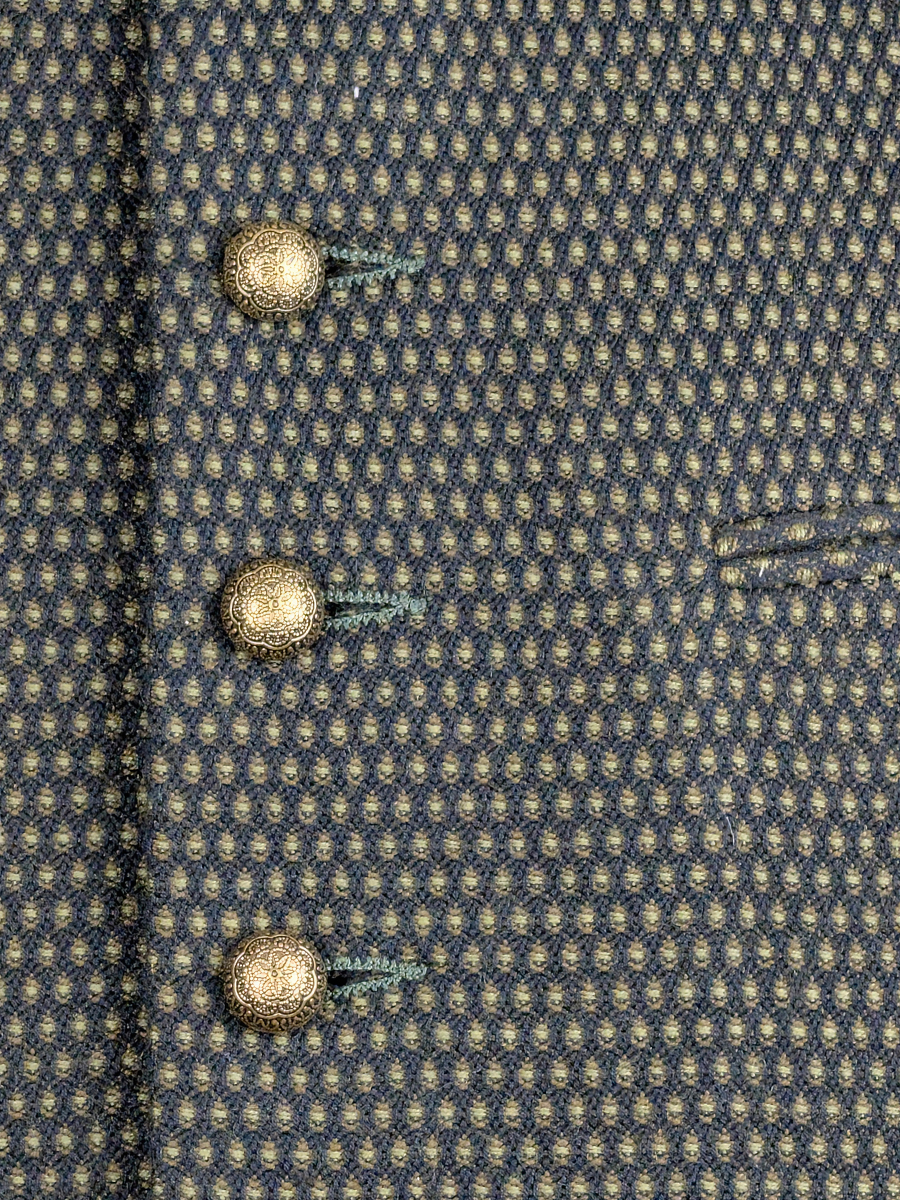 Gottseidank Herrenweste Konstantin, oliv gewebt, Stretch #3