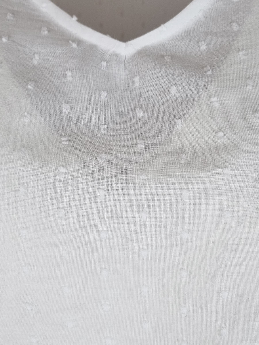 Berwin & Wolff Topbluse, weiß, Lochmuster #3