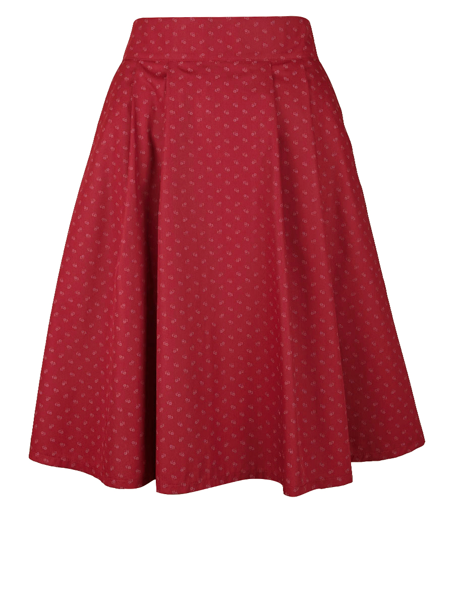 Feli und Hans Damenrock, beere, Blümchen #1