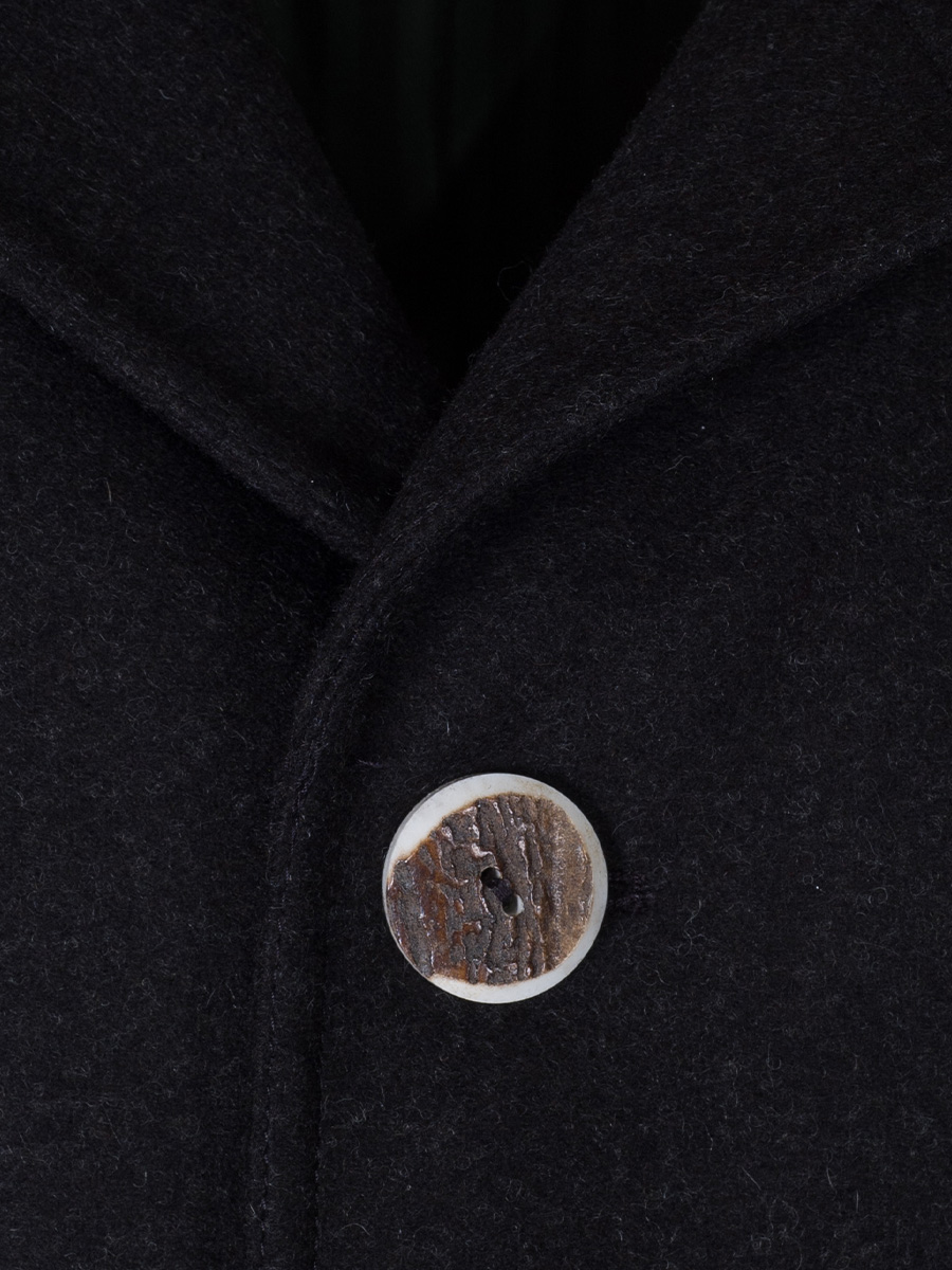 Lodenmantel Wallberg, anthrazit, klassisch, lang #5