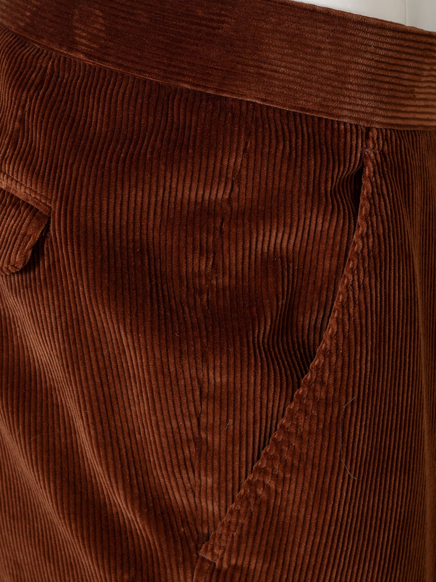 Viererspitz Markus Cordhose, Herren, cognac, hinten Riegel #4