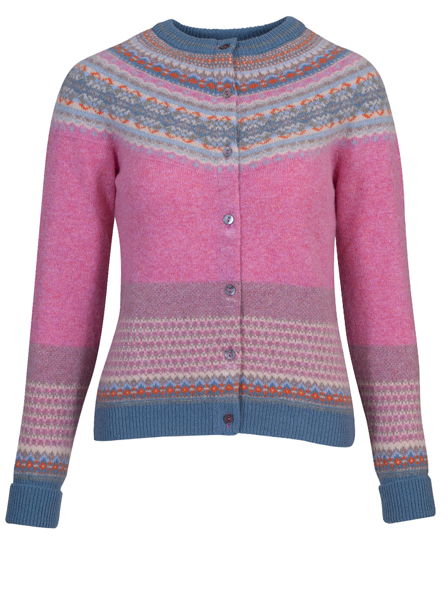 Eribè Knitwear Cardigan Alpin, Strickjacke, nougat rose #1