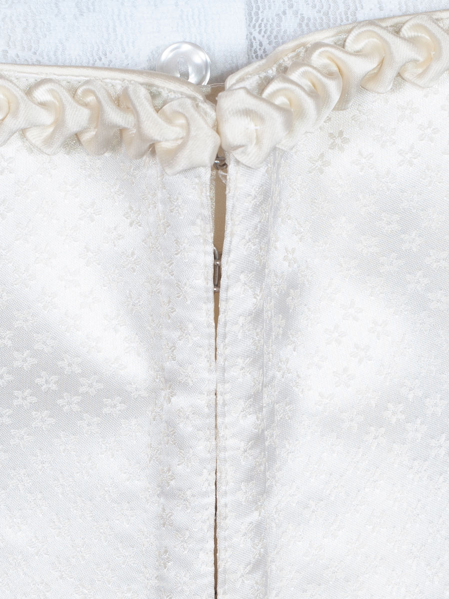 Feli und Hans Shirley Nelda, Hochzeitsdirndl creme, festlich #5