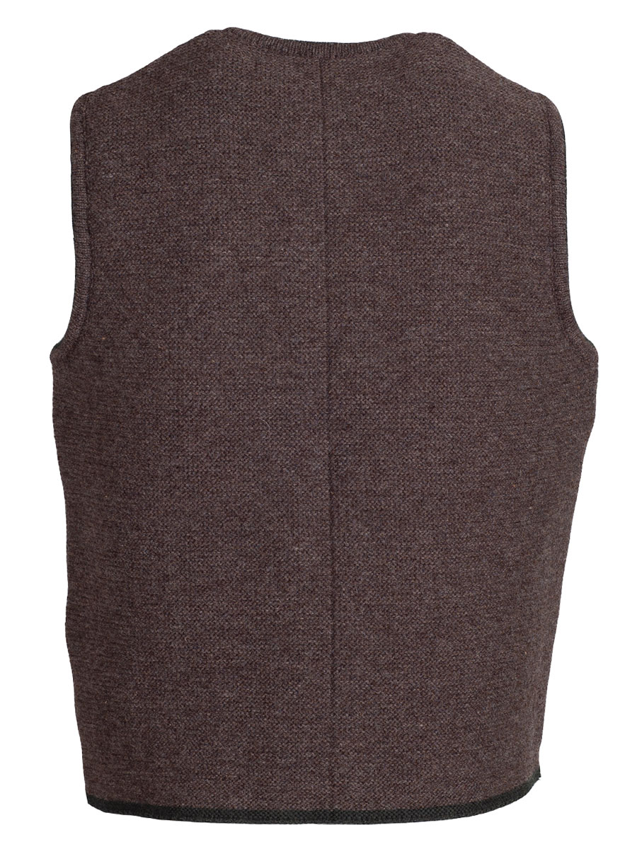 Huber Strickweste Gierli, berber, Hirschhornknöpfe #2