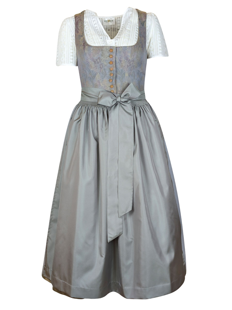 Hammerschmid Dirndl Pillersee, rauchblau, 80lg #1