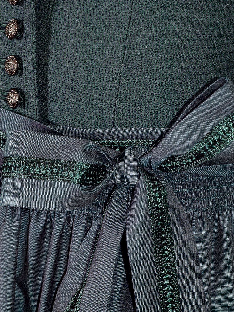 Wenger Dirndl Silke, petrol, festlich, 80lg #6