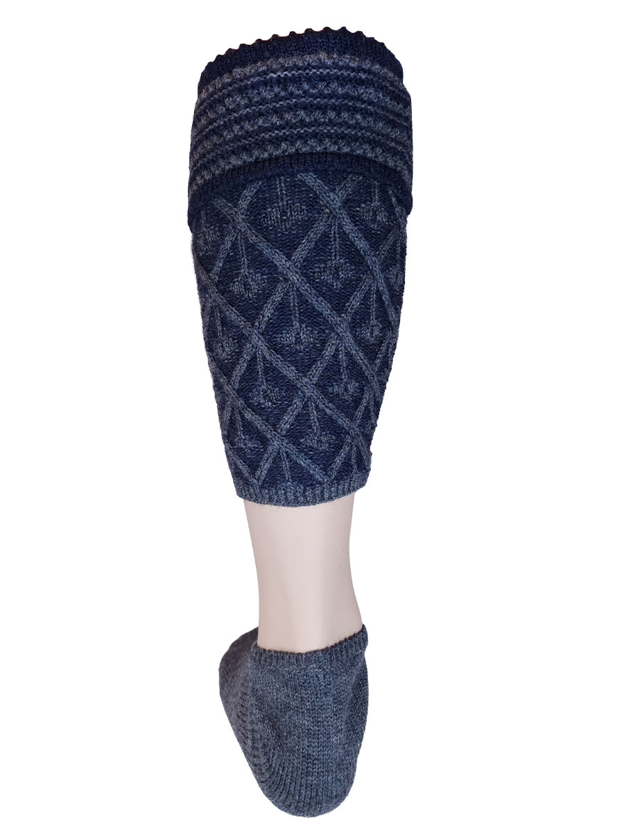 Gottseidank Loferl Badersee, asphalt-carbonblau mit Socken #2