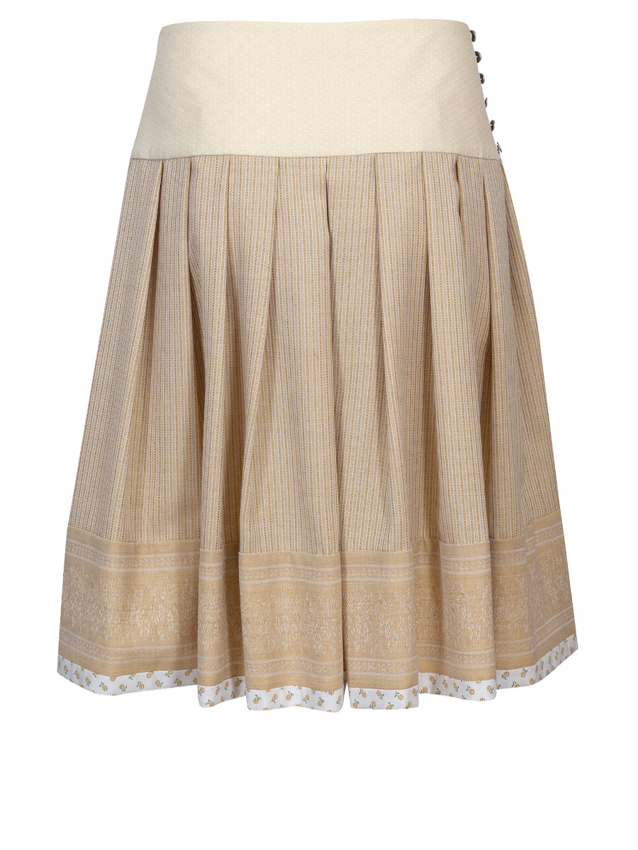 Die Rockmacherin Sommerrock Rapsfäid, gelb, C #3