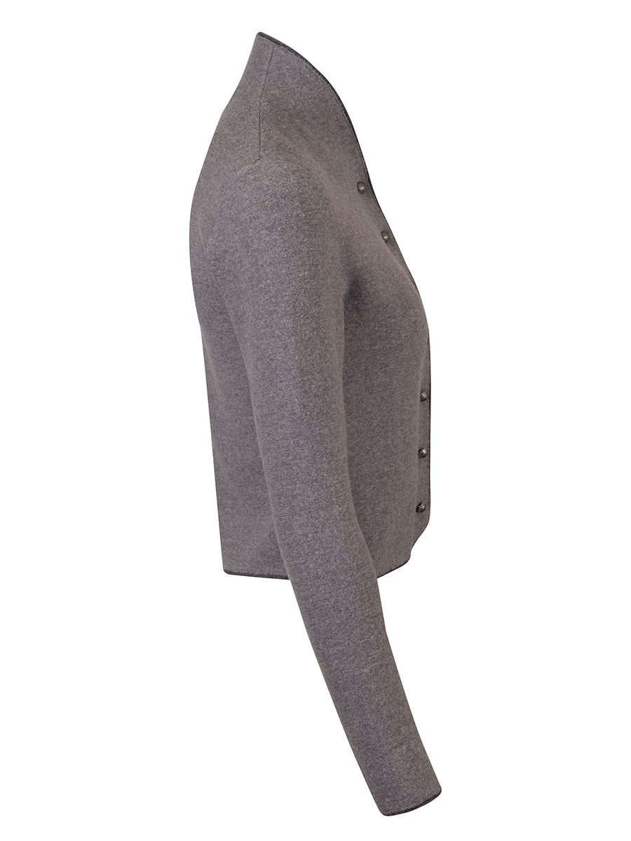 Stapf Walkjacke Bruna, Sommerwalk, grau, Kelchkragen #2