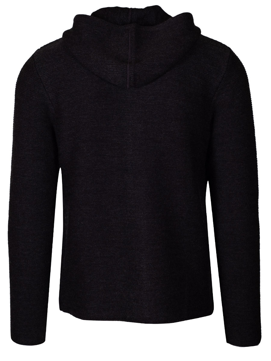 Hammerschmid Ludwig Kapuzen-Strickjacke, anthrazit #2