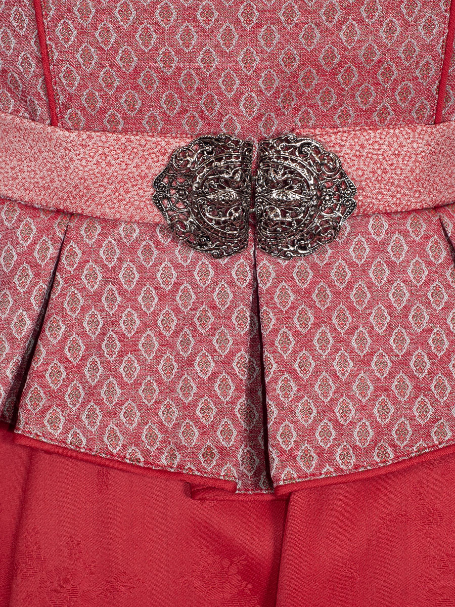 Anno Domini Dirndl Katherl, festlich, Schoßerl, mohn-rot, 70lg #5