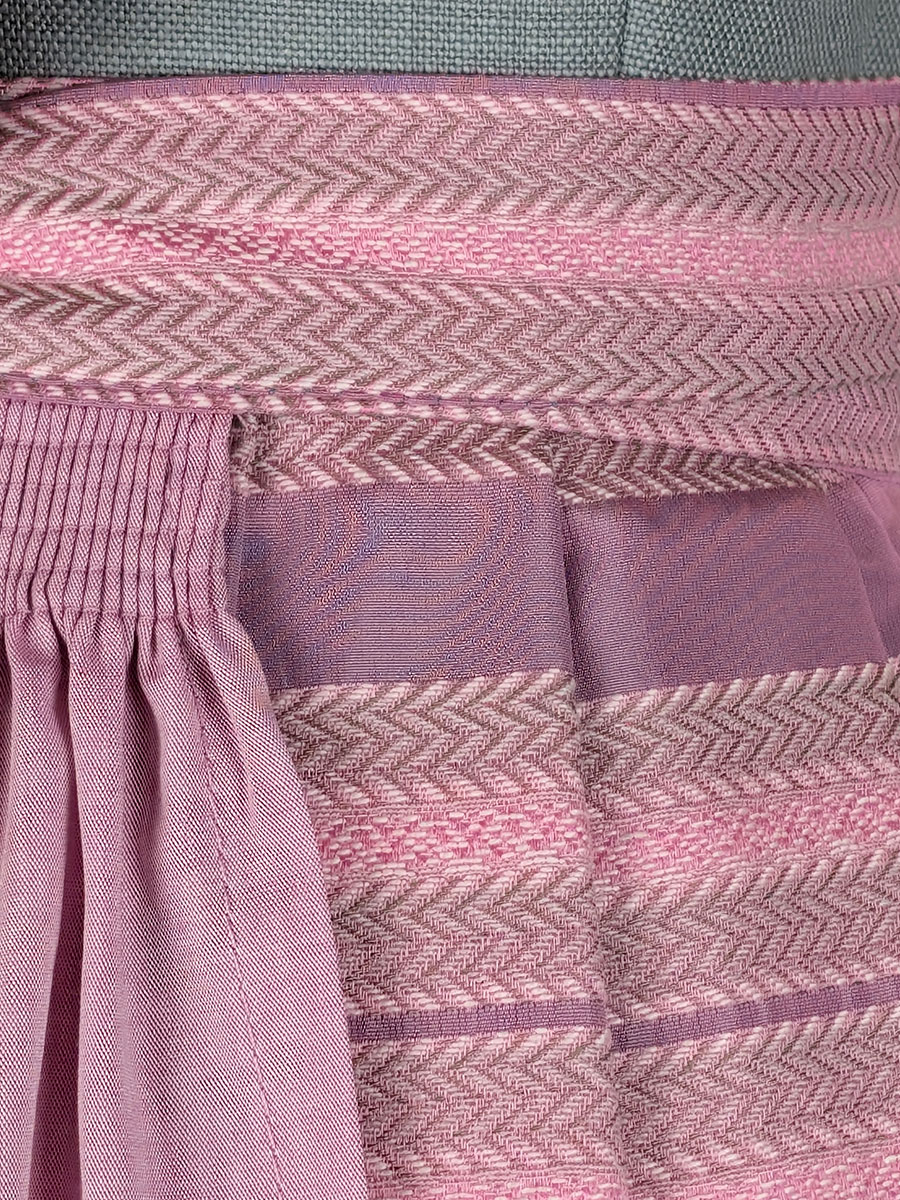 hausg'macht Leinendirndl Pillersee, salbei-rose, 80lg #4