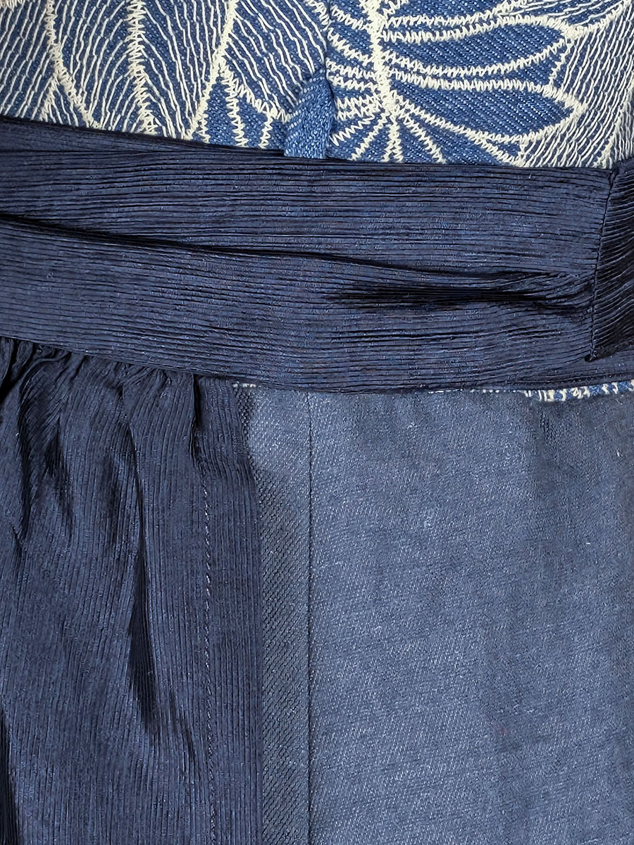 MarJo Dirndl Vandoria, vintage blau, 80lg #5