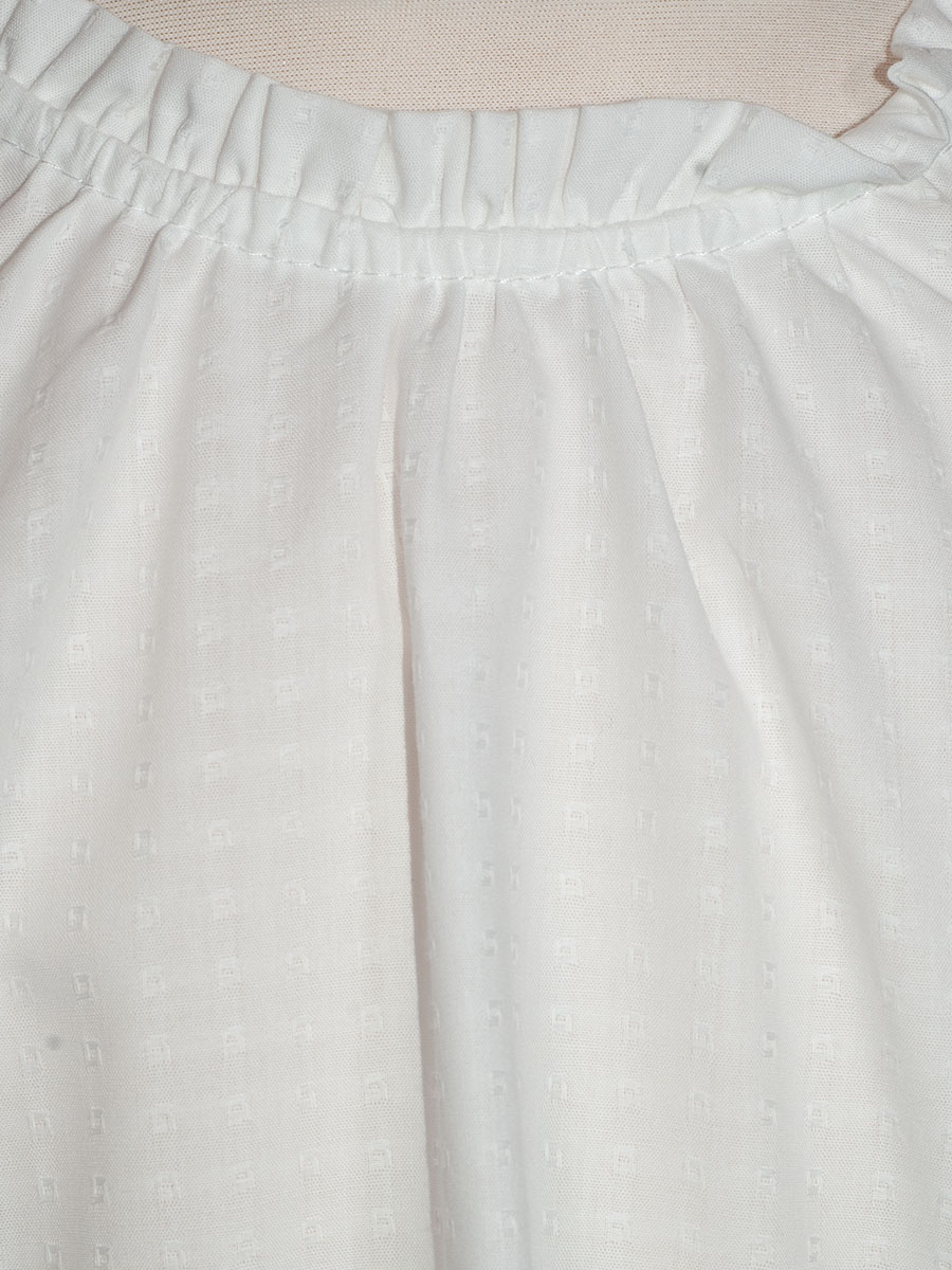 Hammerschmid Yvonne Langarmshirt, Mädchen, weiß, Rüschenkragen #2