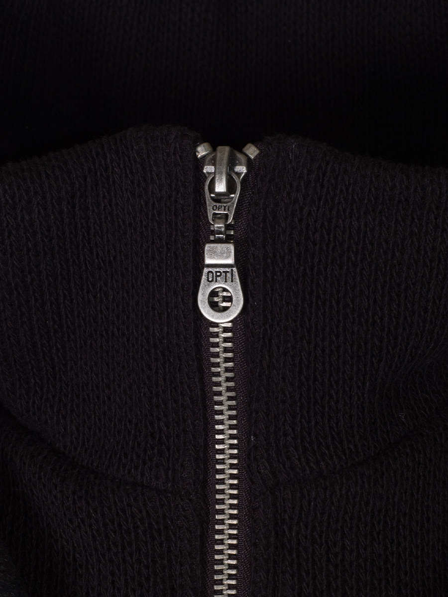 Schloß Orth Outdoorjacke Wörgel, anthrazit, Strickkragen #3