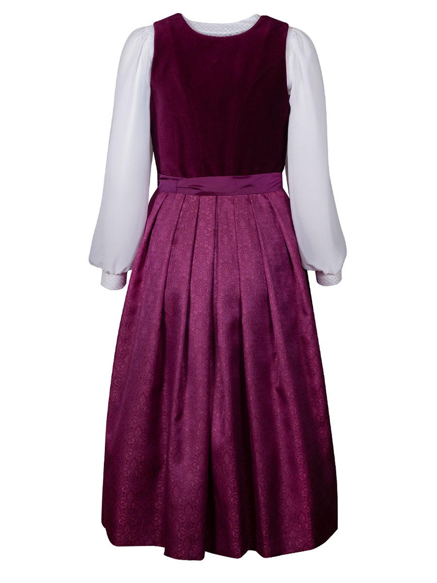 Wenger Samtdirndl Alina, festlich, pink, 80lg #2