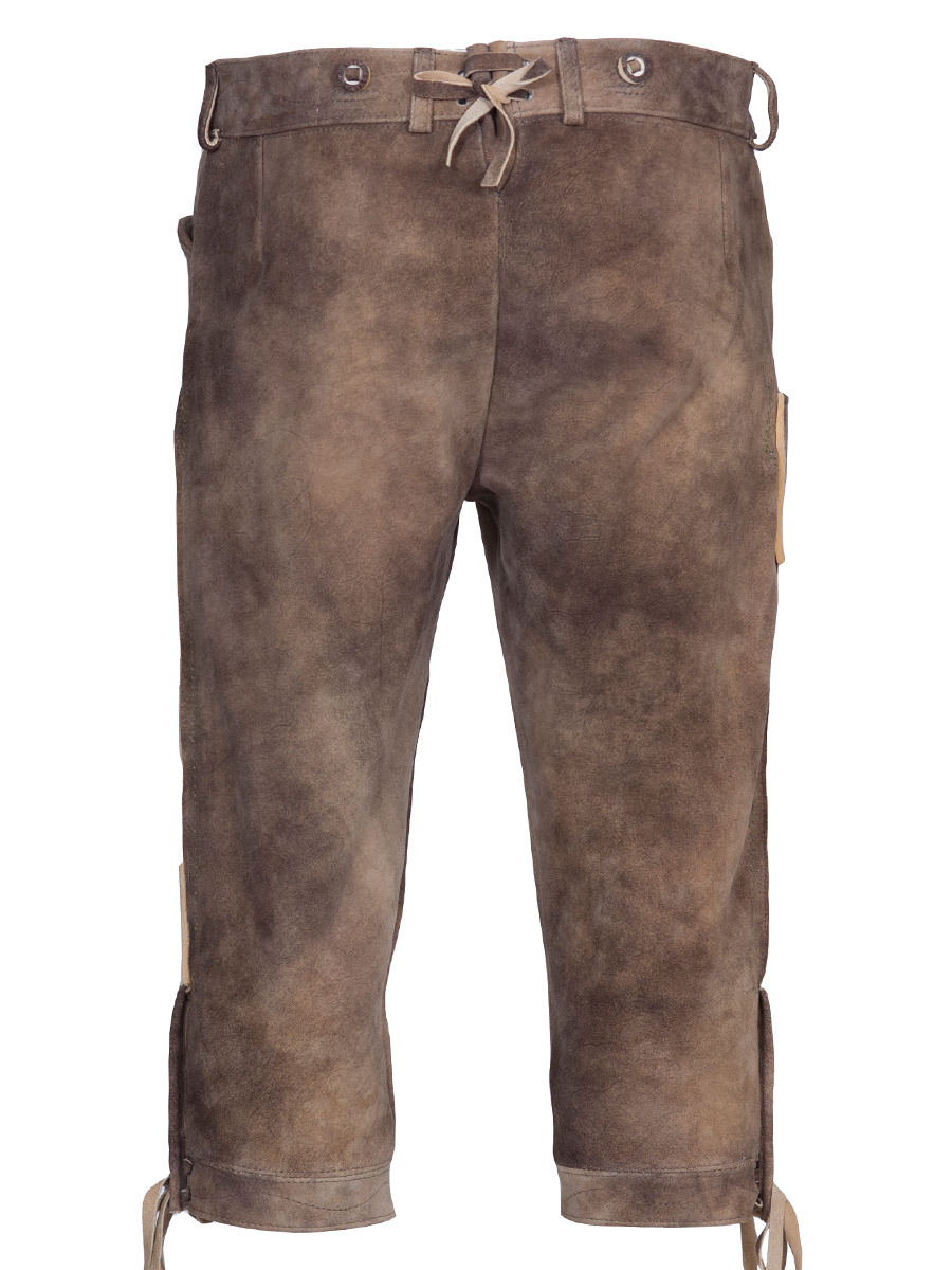 Weinbauer Erzherzog Kniebundlederhose Wildbock sämisch #3