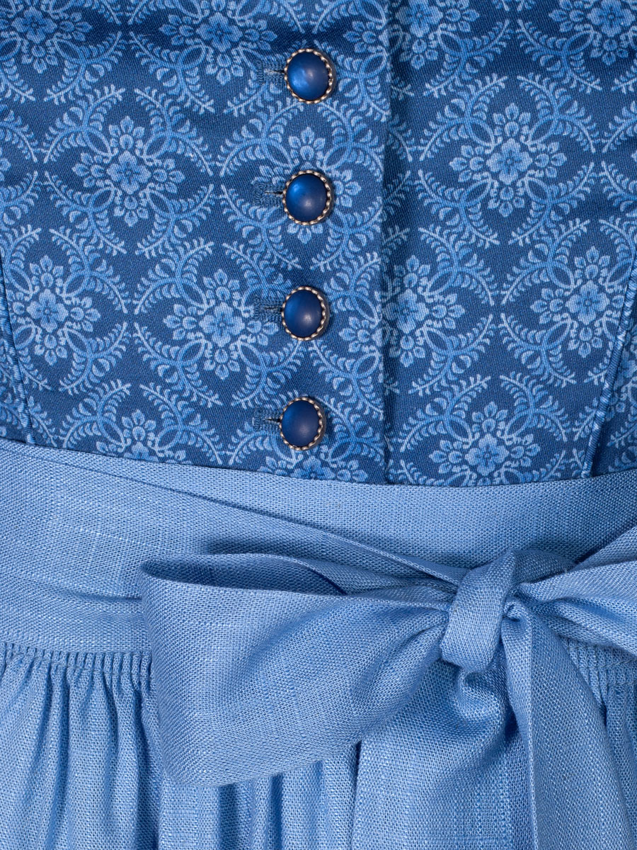 Wenger Dirndl Emelie, blau, 80lg #5