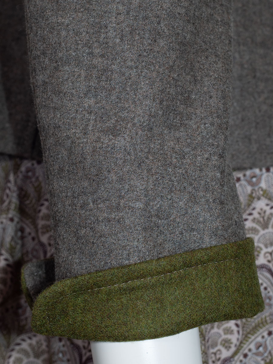 Schloß Orth Damenjanker Flora, oliv #7