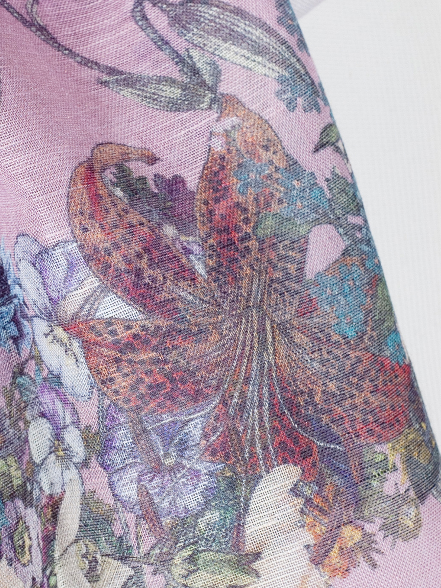 Steiner Schal Fleur, rose, F 8270 #3