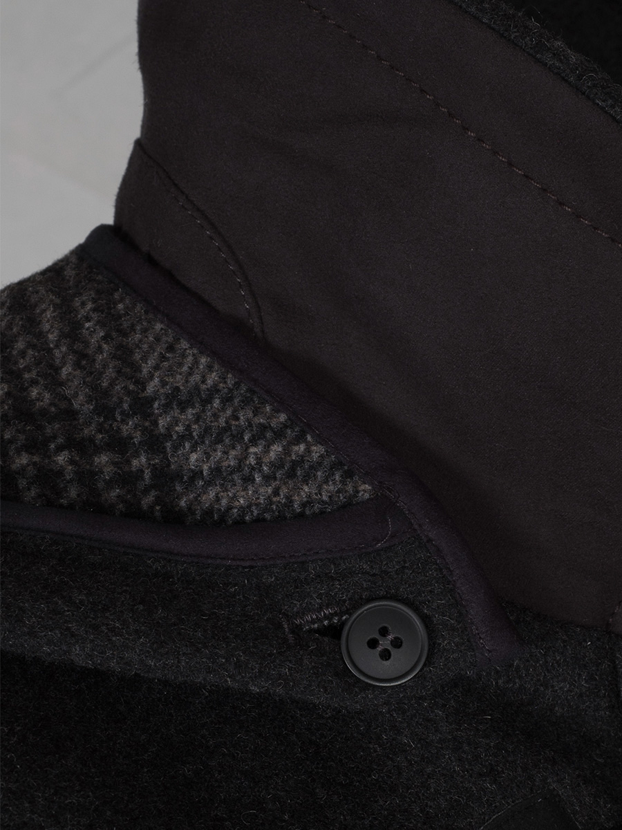 Bauer Damenmantel Dufflecoat, anthrazit, Kapuze #4