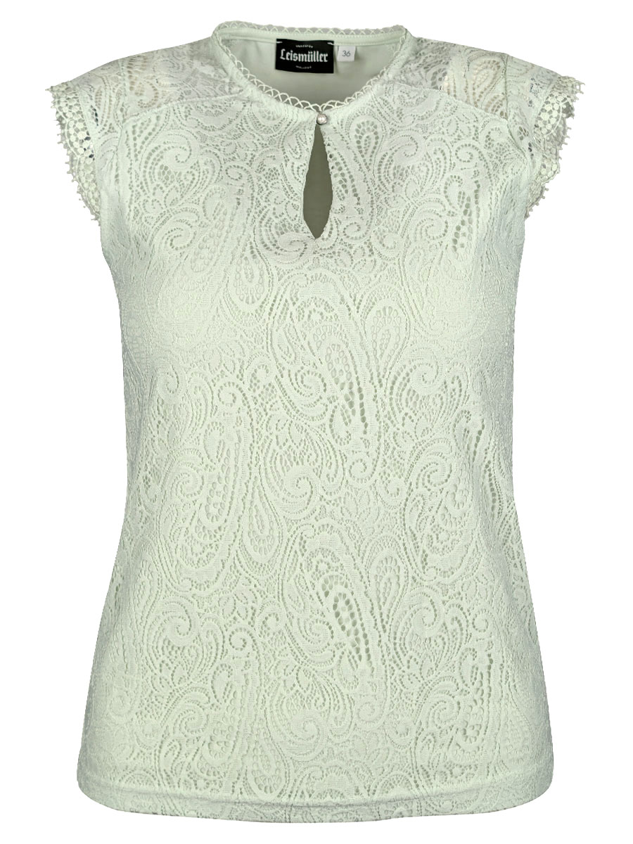 Anna Spitzenbluse Shirt mint, grün #1