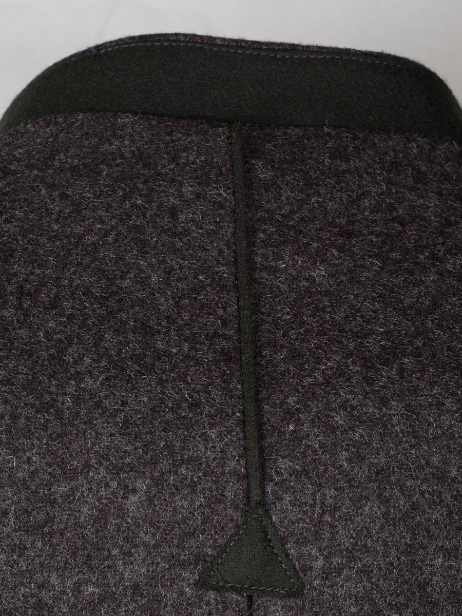 Kultkluft Reversjoppe Kreuzeck mit Strickarm, grau #8