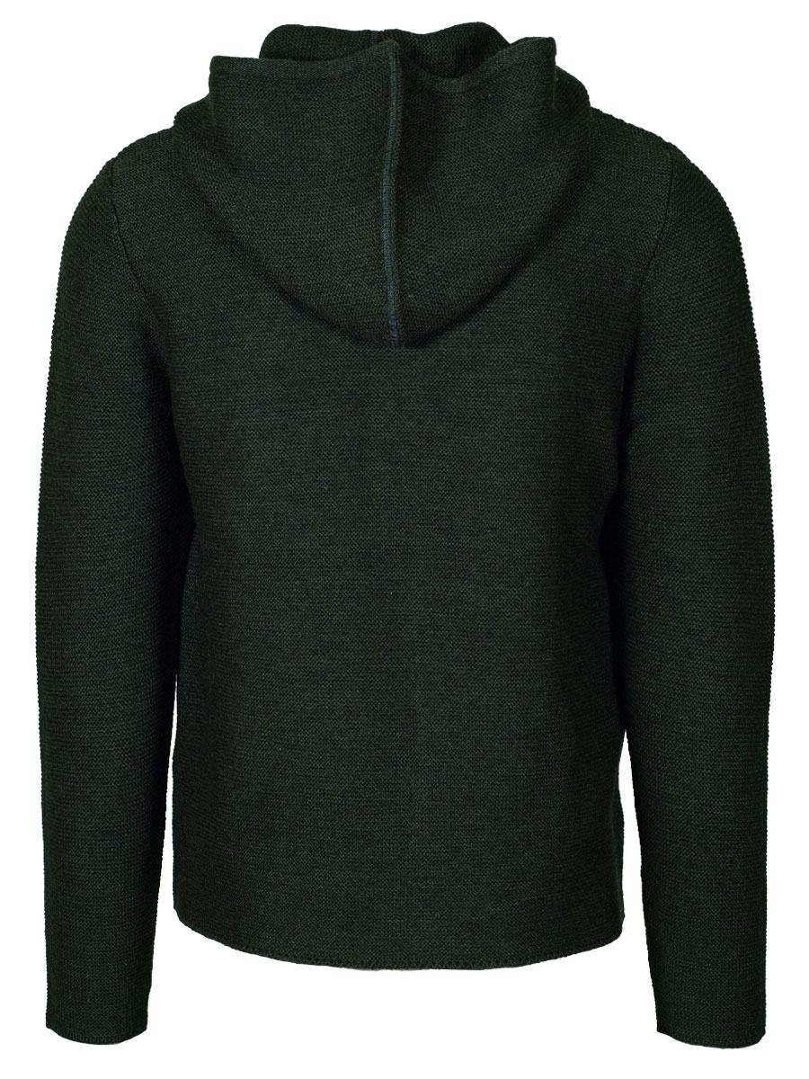 Hammerschmid Ludwig Kapuzen-Strickjacke, tannengrün #2