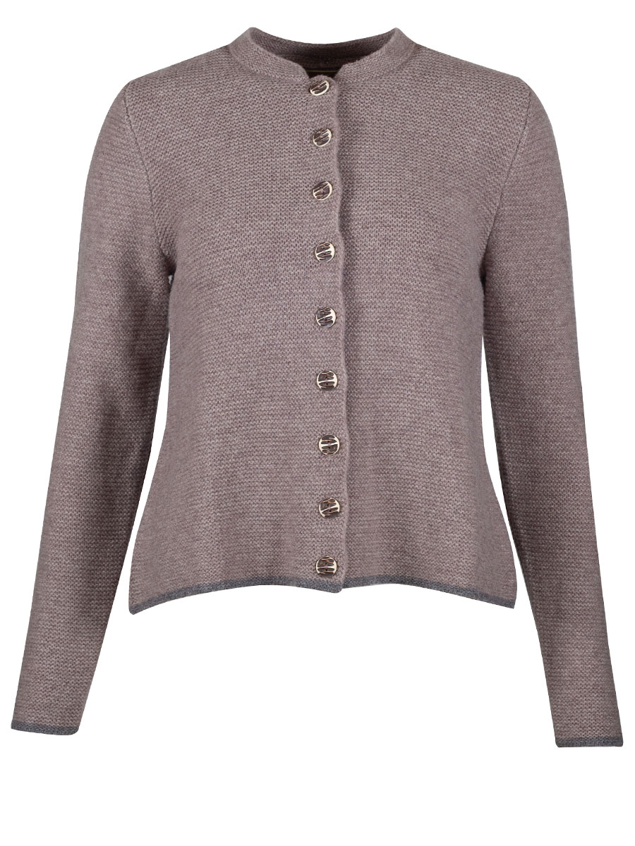 fei scho schee Strickjacke, sleet, Rückenfalte #1