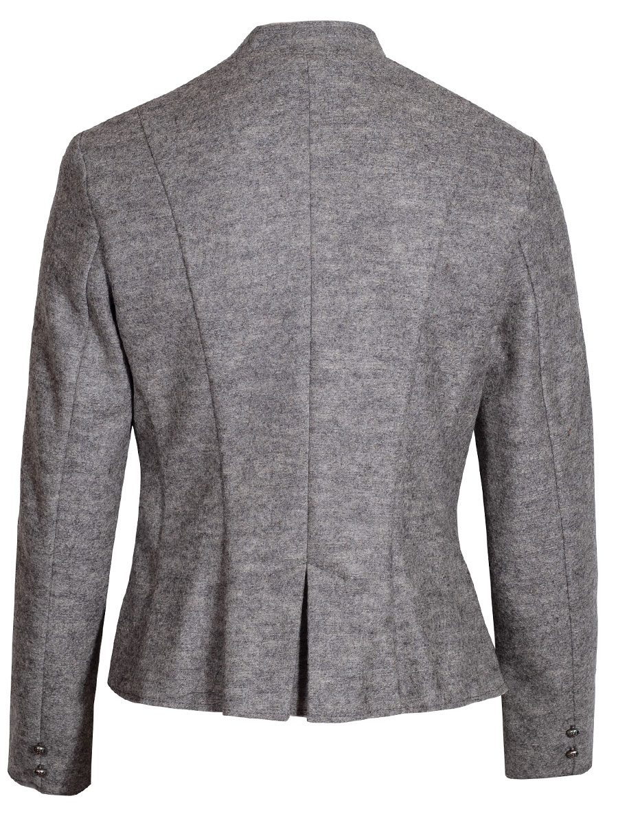 Anno Domini Design Walkjacke Alina, steingrau, Schoßerl #2