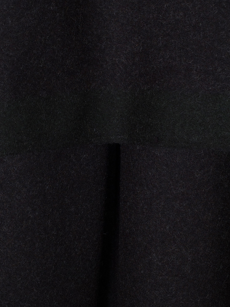 Lodenmantel Wallberg, anthrazit, klassisch, lang #4