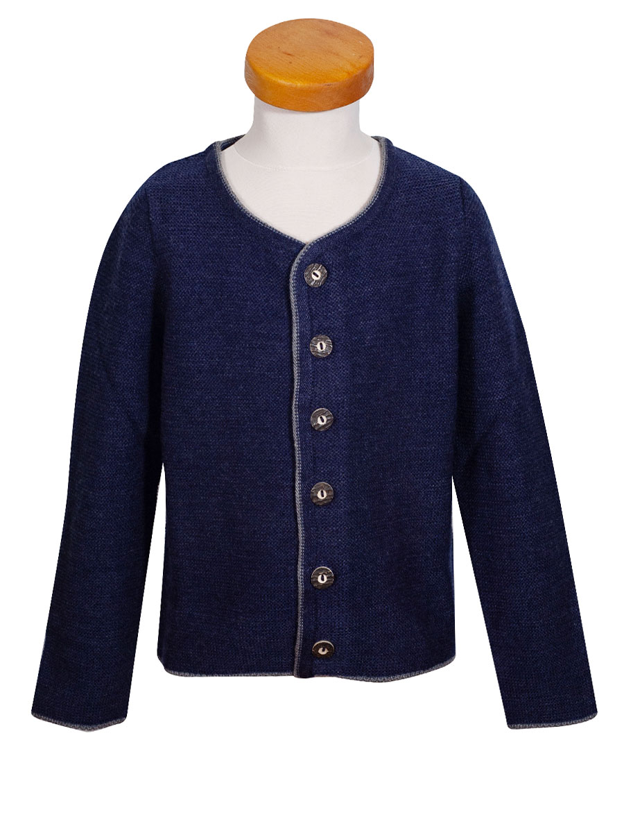 Hammerschmid Ried Strickjacke, Jungen, marineblau #1