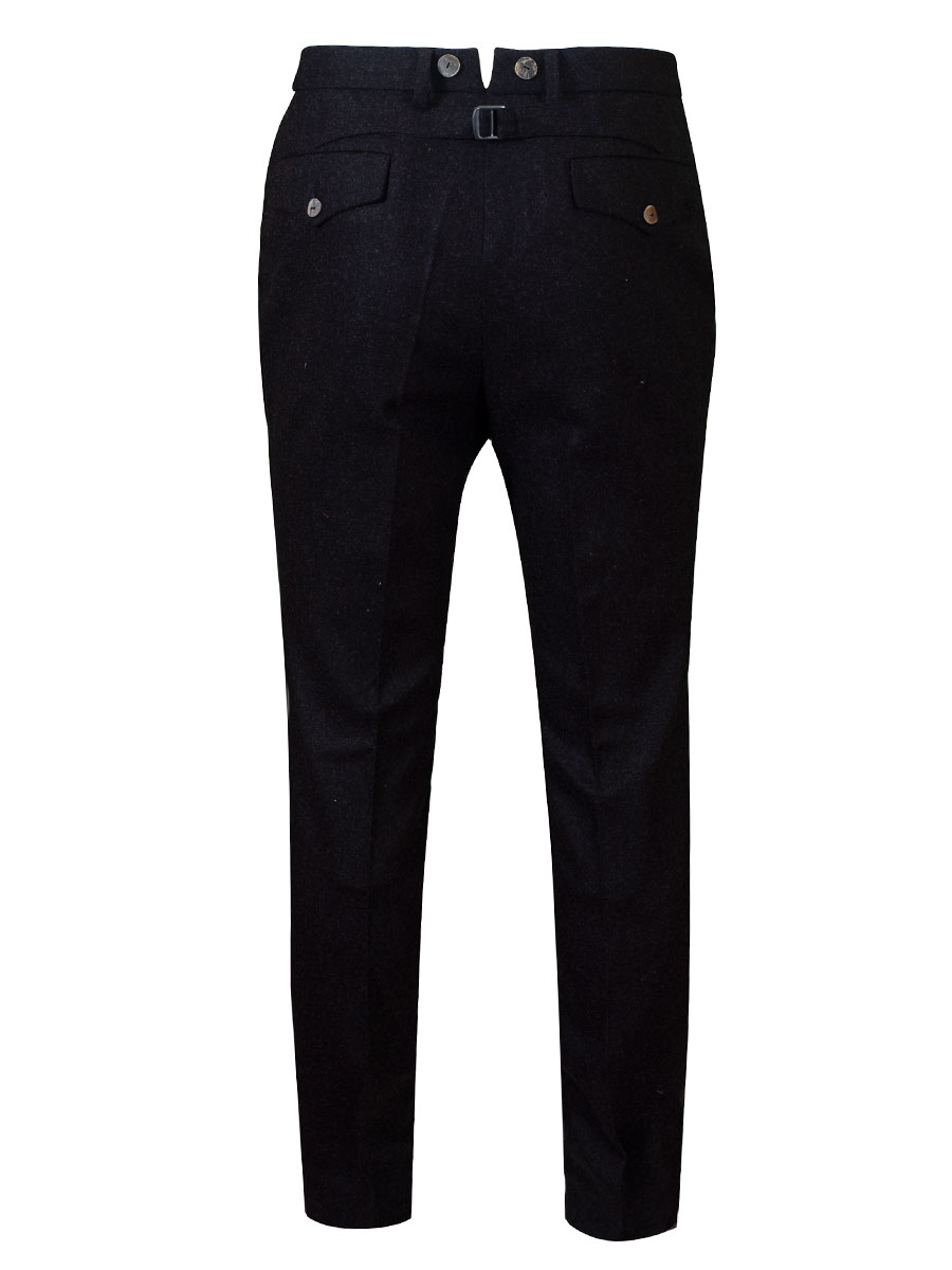 hausg'macht Lodenhose Wastl, anthrazit, elegant #2