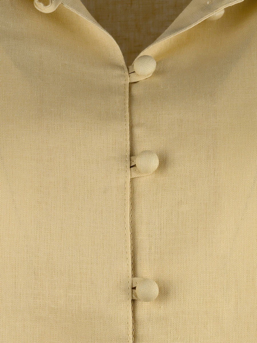 Feli und Hans Leinenbluse Barina, lindenblüten, locker #2