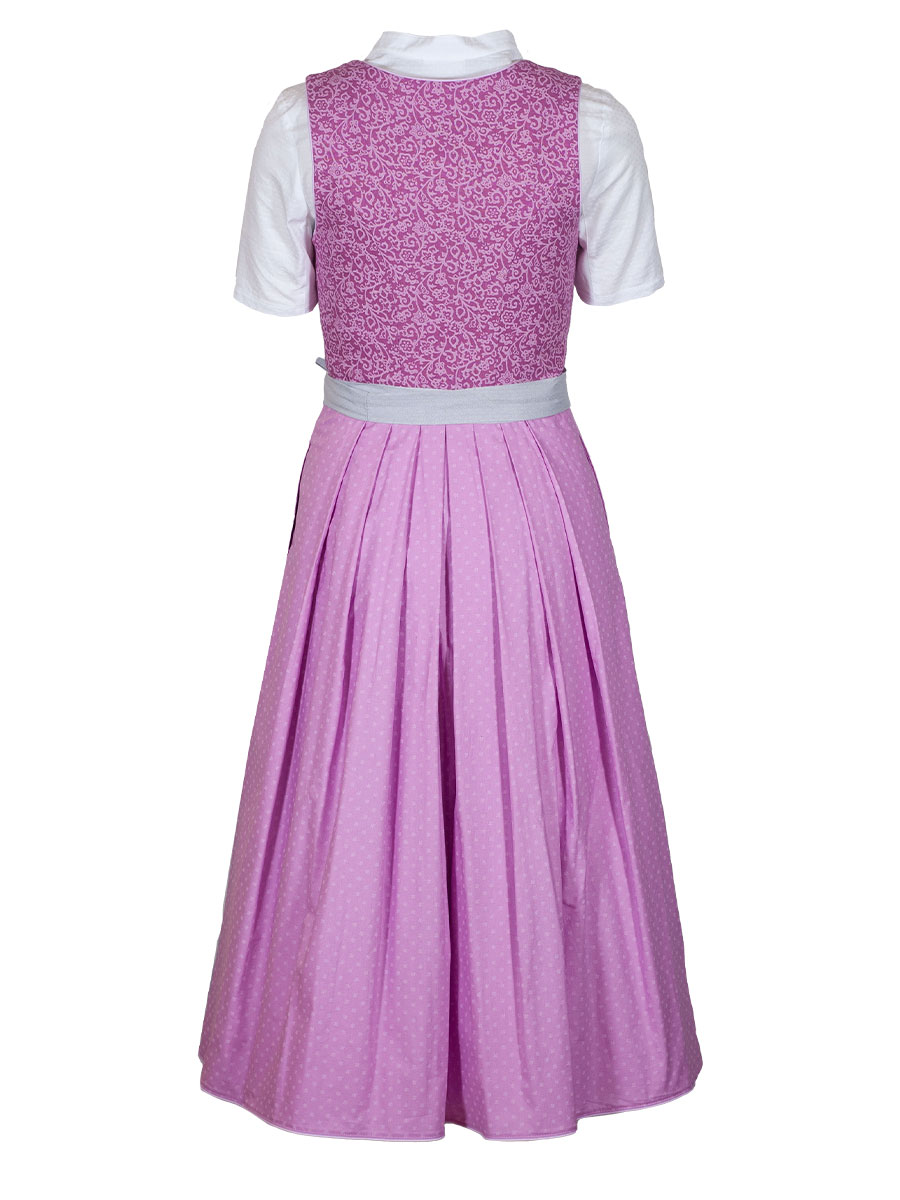 Kinga Mathe Leinen-Dirndl Viola, pink-rose, 80lg #2