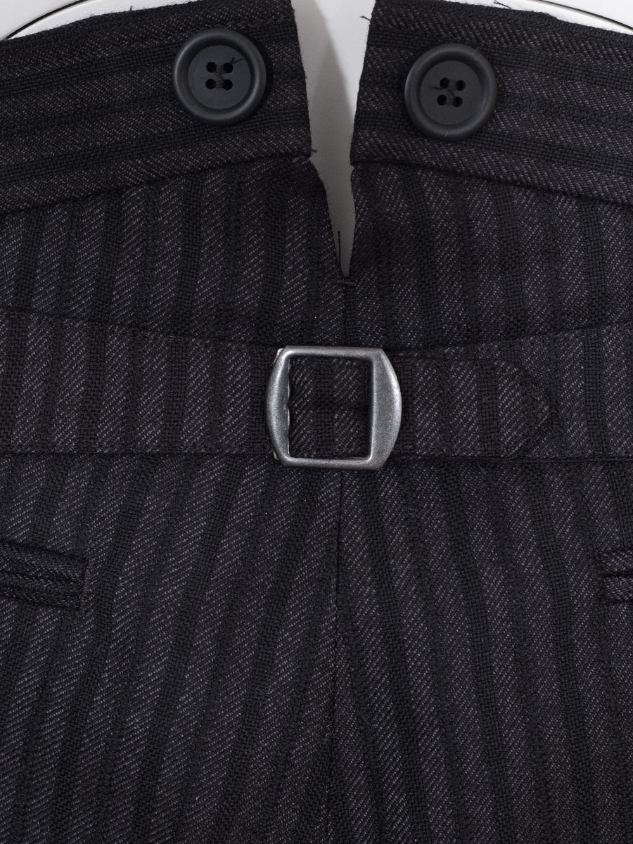 Hammerschmid Stresemannhose Inzell, schwarz,grau gestreift, elegant #5
