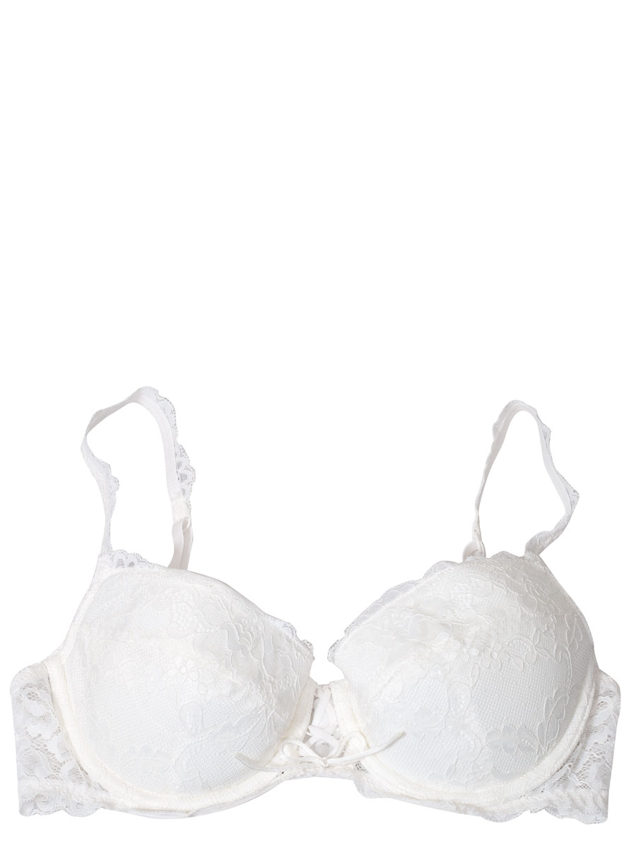 Susa Dirndl-BH Spitze, mit Bügel, Push, ecrue #1