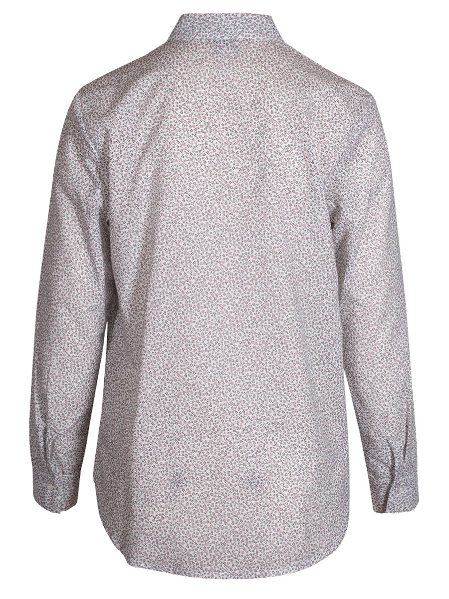 Hammerschmid Melissa Langarmbluse, weiß, All-Over Print, Blümchen #3