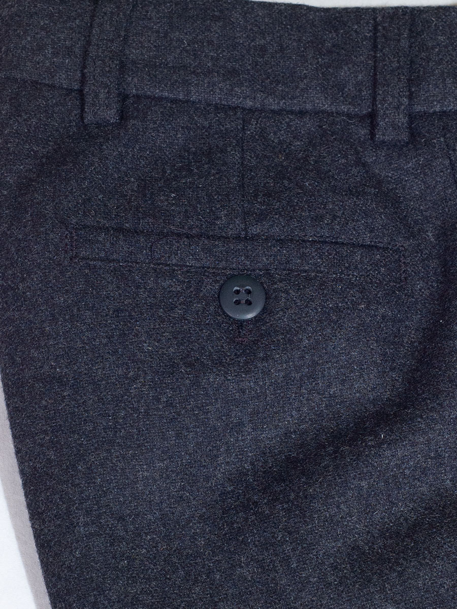 Kinder-Lodenhose anthrazit, Trachtenhose, Rundbund #3