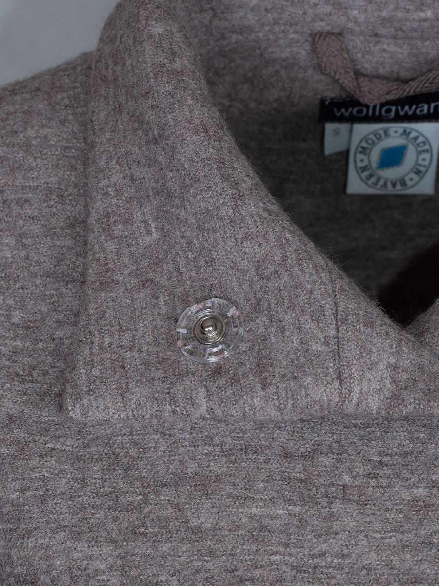 Wollgwand Kastenjacke Milli, beigemeliert #5