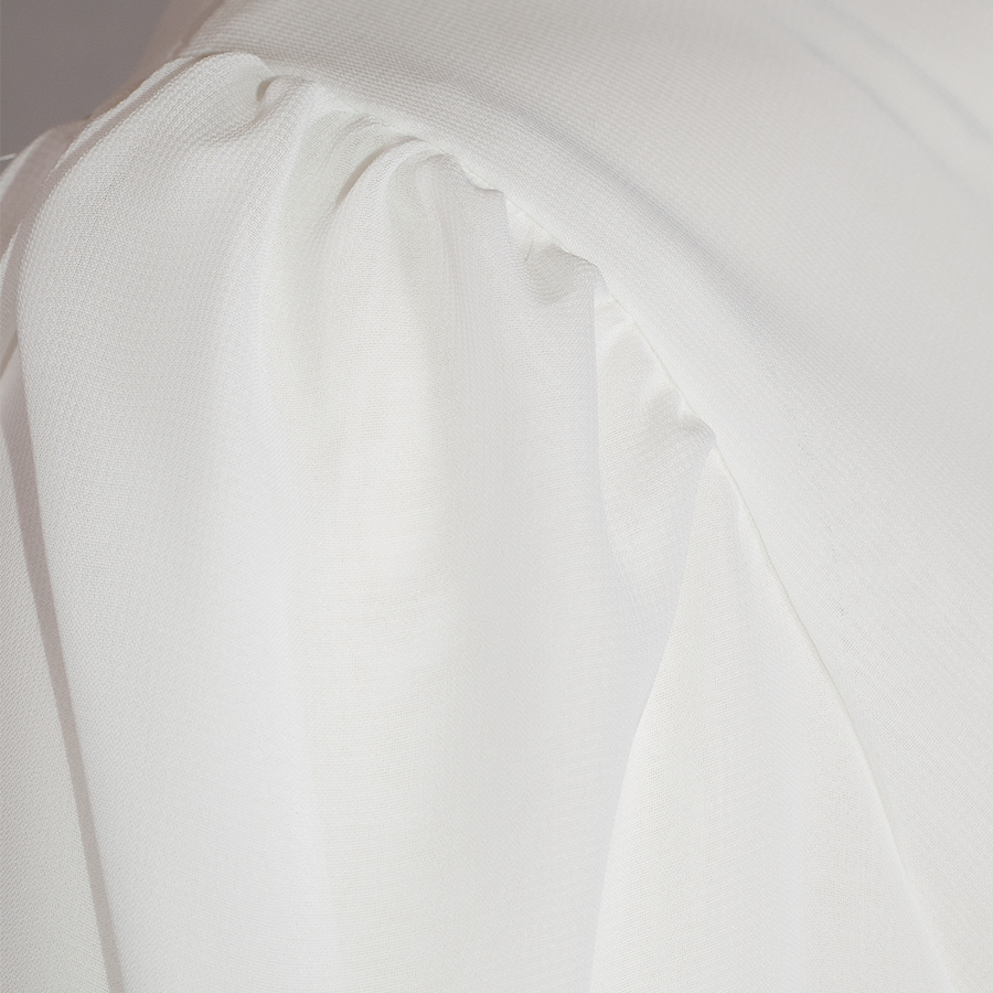 Waldorff Dirndlbluse Lejla, creme, luftig, kurze Arme #4