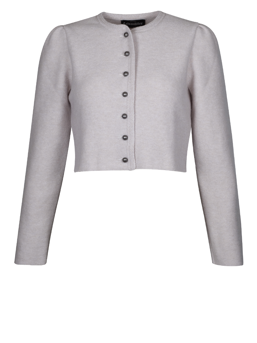 Astrifa Strickjacke Rinn, natur, Puffarme #1