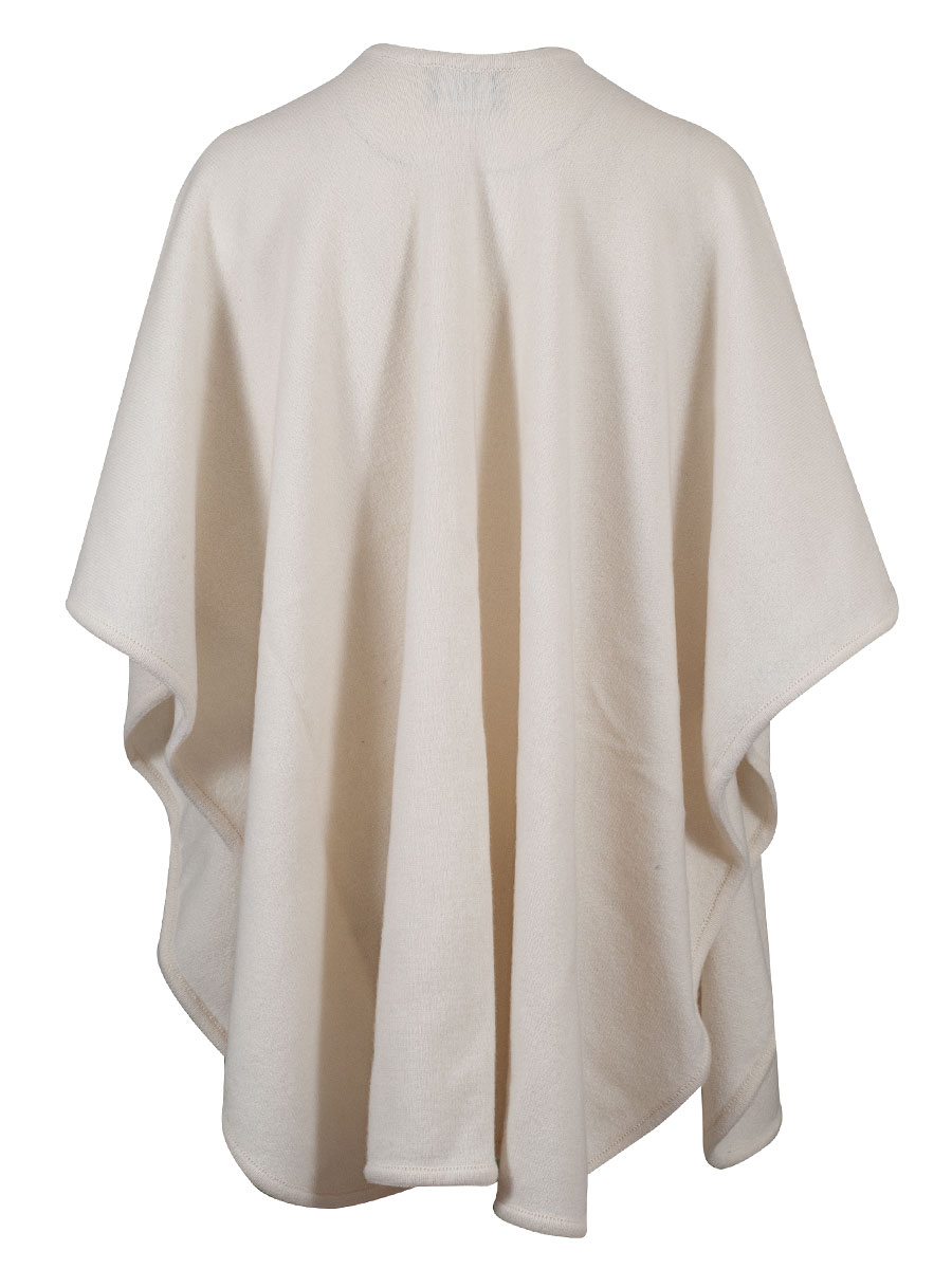 Astrifa Strick-Poncho Simbach, ecru #2