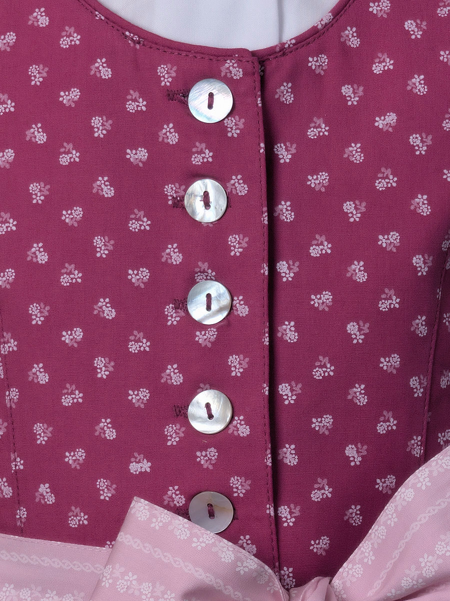 Hammerschmid Mädchen Dirndl Wallersee, pink, rosa #4